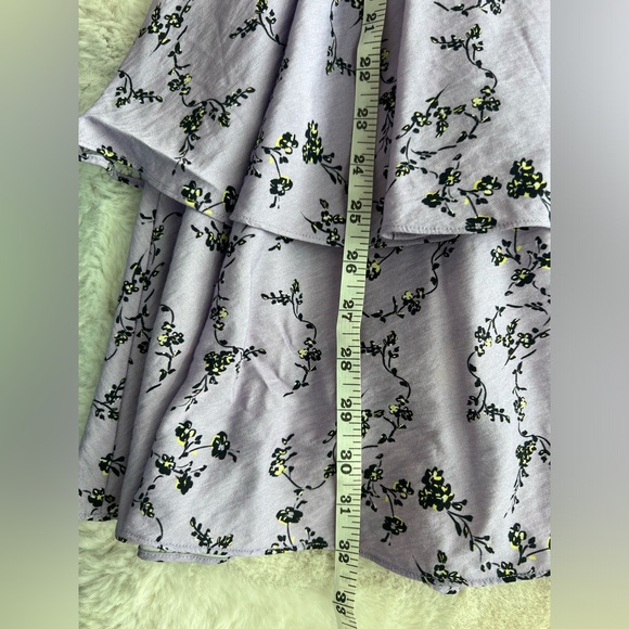 KEEPSAKE The Label Long Sleeve Floral Tiered Mini Dress Size Small (US 4) - Picture 10 of 10